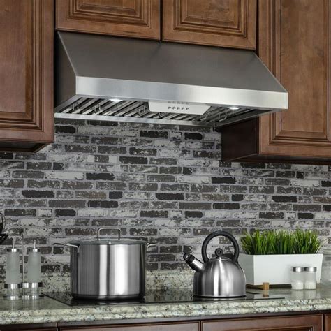 stainless steel in cabinet range hood|best under cabinet range hoods 30 inch ducted.